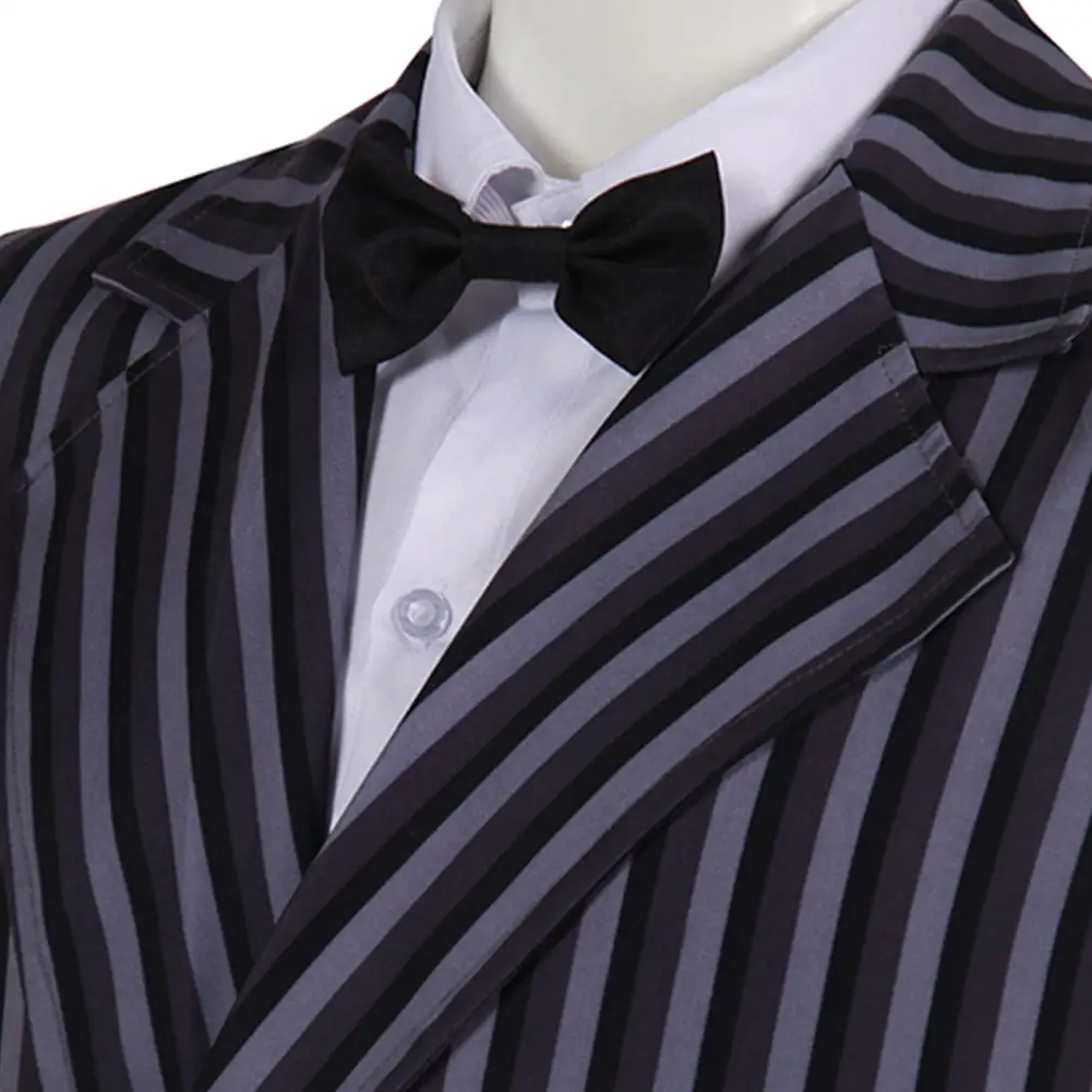 Gomez Addam Cosplay Kostüm The Addams Family Outfits Halloween Karneval Anzug 4 Gomez Addam Cosplay Kostüm The Addams Family Outfits Halloween Karneval Anzug – Bild 4