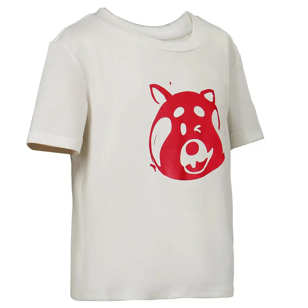 Kinder Turning Red Panda Cosplay Kurzarm Halloween Karneval T-Shirt 5 Kinder Turning Red Panda Cosplay Kurzarm Halloween Karneval T-Shirt – Bild 5
