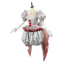 Pennywise Cosplay Kostüm Pennywise The Clown Kostüm Outfit Halloween Karnival Weiblich Kostüm -DEKORATIONSGESCHÄFT 02357a67f6812209a813bd33cb5e3baa