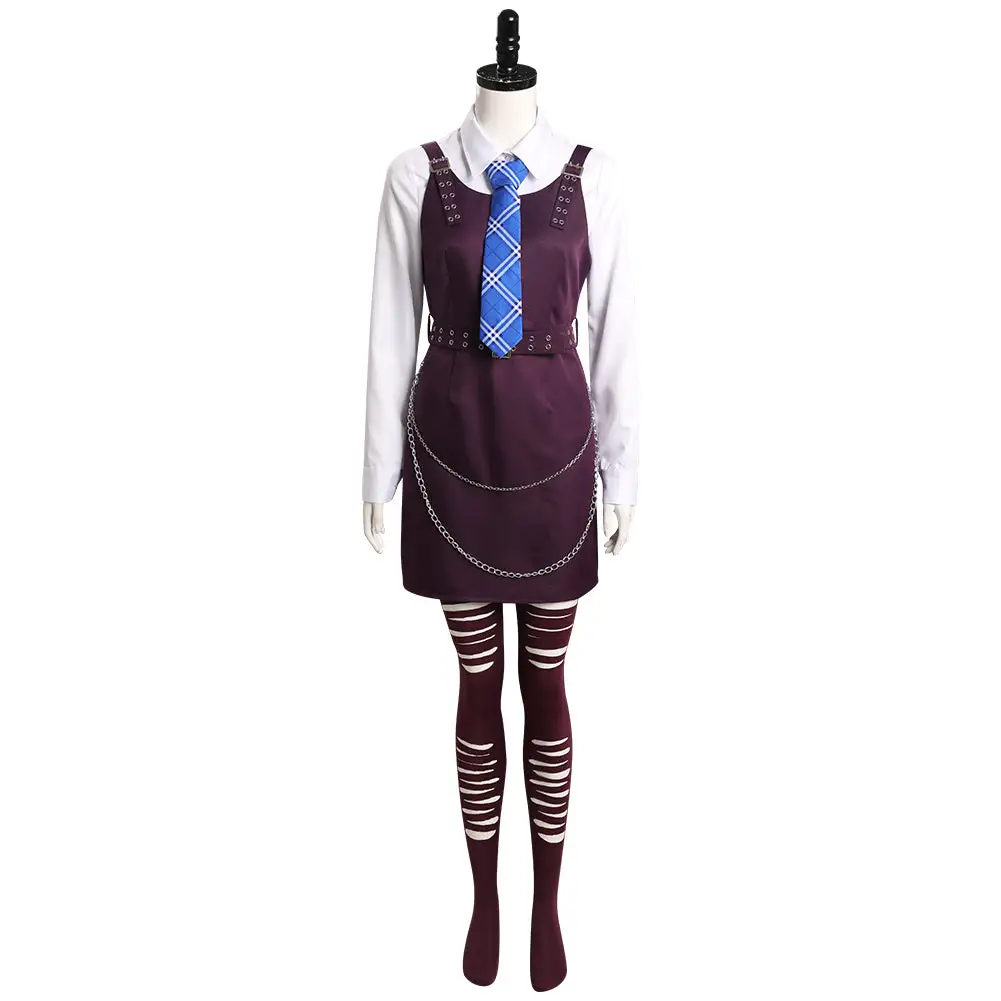 Frankie Stein Kostüm Monster High Cosplay Halloween Karneval Outfits 2 Frankie Stein Kostüm Monster High Cosplay Halloween Karneval Outfits – Bild 2