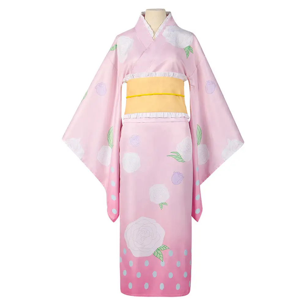 Oshi No Ko - Hoshino Ai Kimono Cosplay Kostüm Halloween Karneval Outifits 2 Oshi No Ko - Hoshino Ai Kimono Cosplay Kostüm Halloween Karneval Outifits – Bild 2