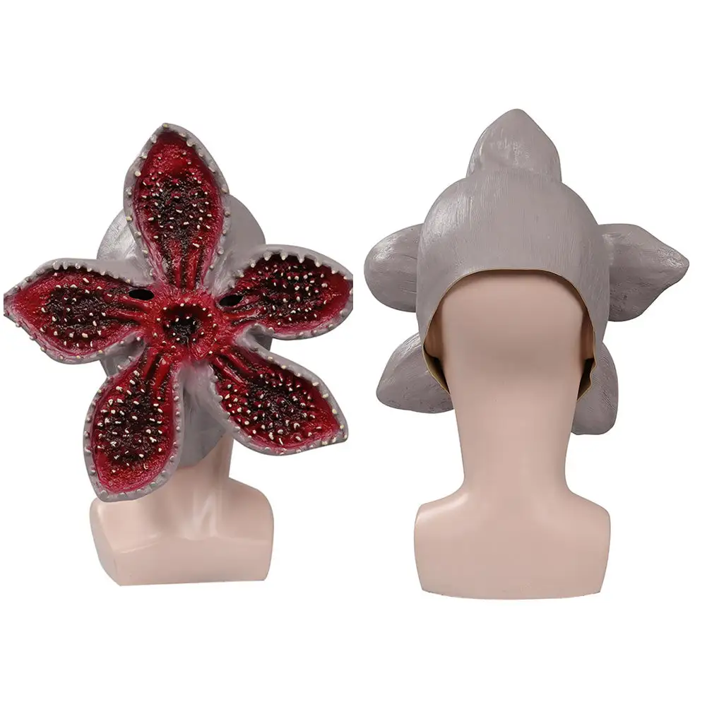 Stranger Things Demogorgon Maske Cosplay Latex Masken Helm Halloween Party Kostüm Requisiten 1 Stranger Things Demogorgon Maske Cosplay Latex Masken Helm Halloween Party Kostüm Requisiten