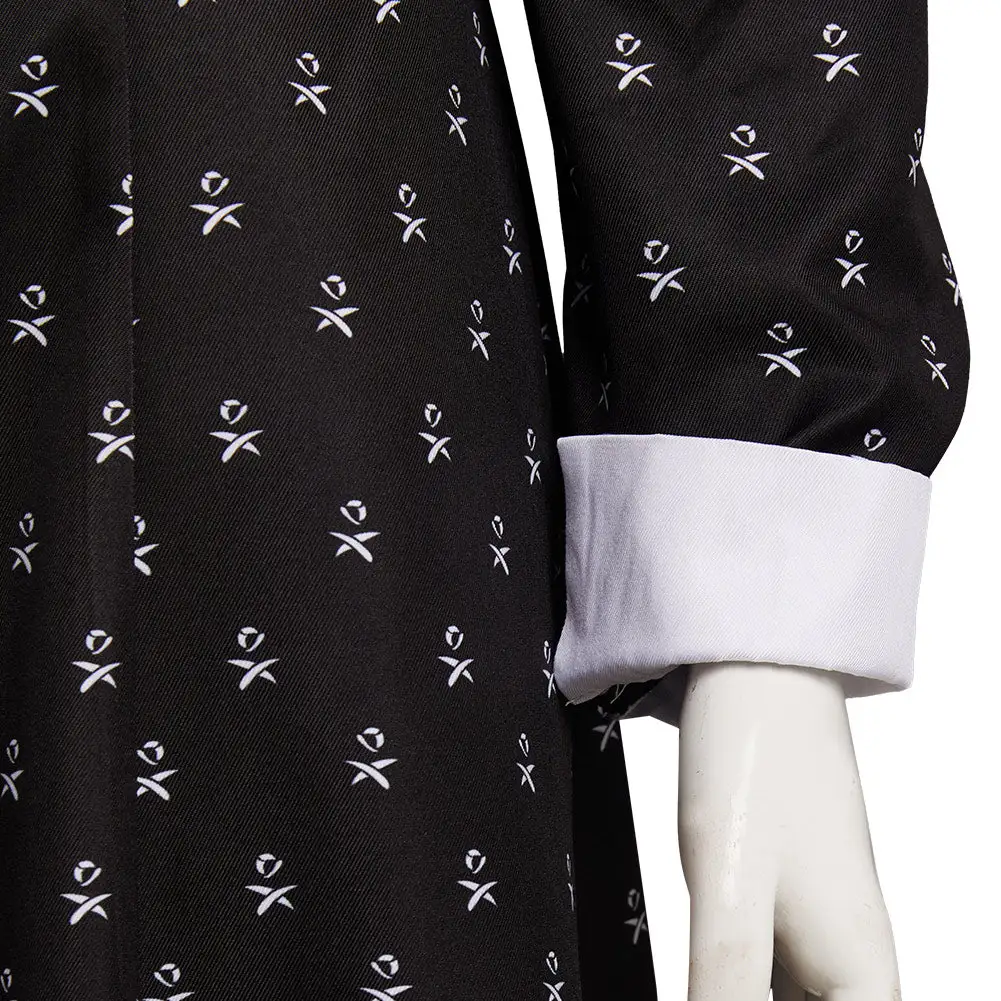 Wednesday (2022) The Addams Family Cosplay Wednesday Kostüm Original Dress Halloween Karneval Kleid 7 Wednesday (2022) The Addams Family Cosplay Wednesday Kostüm Original Dress Halloween Karneval Kleid – Bild 7