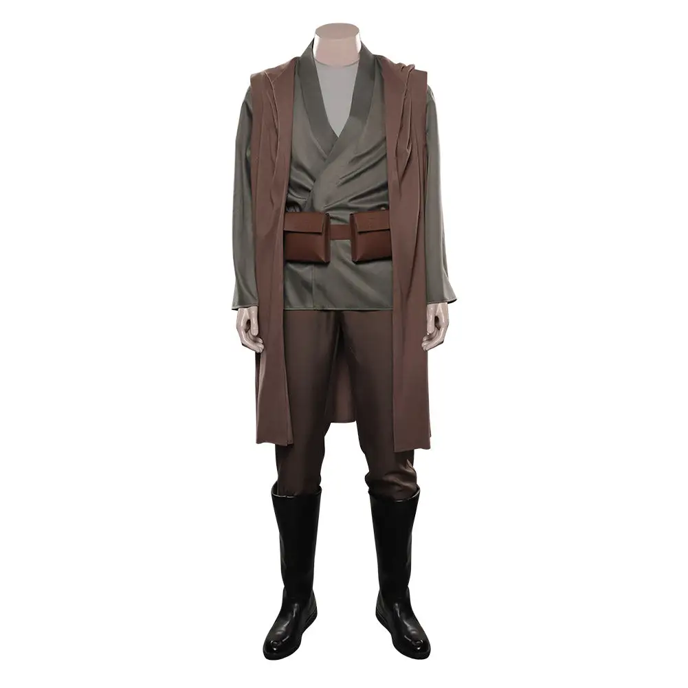 Star Wars: Obi-Wan-Owen Lars Cosplay Kostüm Halloween Karneval Outfits 2 Star Wars: Obi-Wan-Owen Lars Cosplay Kostüm Halloween Karneval Outfits – Bild 2