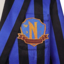 Kinder Wednesday Addams Cosplay Schuluniform Outfits Halloween Karneval Kostüm -DEKORATIONSGESCHÄFT 0542faf4572810b209c0bddb3ca02412