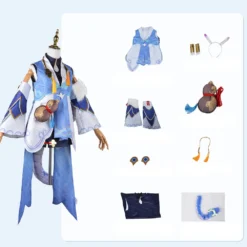 Honkai: Star Rail Bailu Kostüm Cosplay Halloween Karneval Outfits -DEKORATIONSGESCHÄFT 059f42739f6d738fc5faf1b4fed235fd
