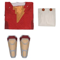 Shazam! Fury Of The Gods Cosplay Shazam Kostüm Halloween Karneval Jumpsuit -DEKORATIONSGESCHÄFT 05d7c2fdb90d5e651e907b63261beb6c