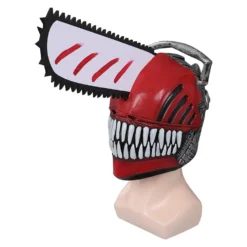 Chainsaw Man Cosplay Latex Maske Halloween Party Requisiten -DEKORATIONSGESCHÄFT 05d9de23c84638fd9257dfd9849d2937