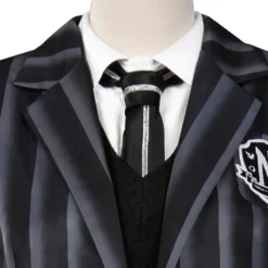 Wednesday Addams Cosplay Wednesday School Uniform Halloween Karneval Outfits -DEKORATIONSGESCHÄFT 0916629642ef82be2eb0c690d2ab130d