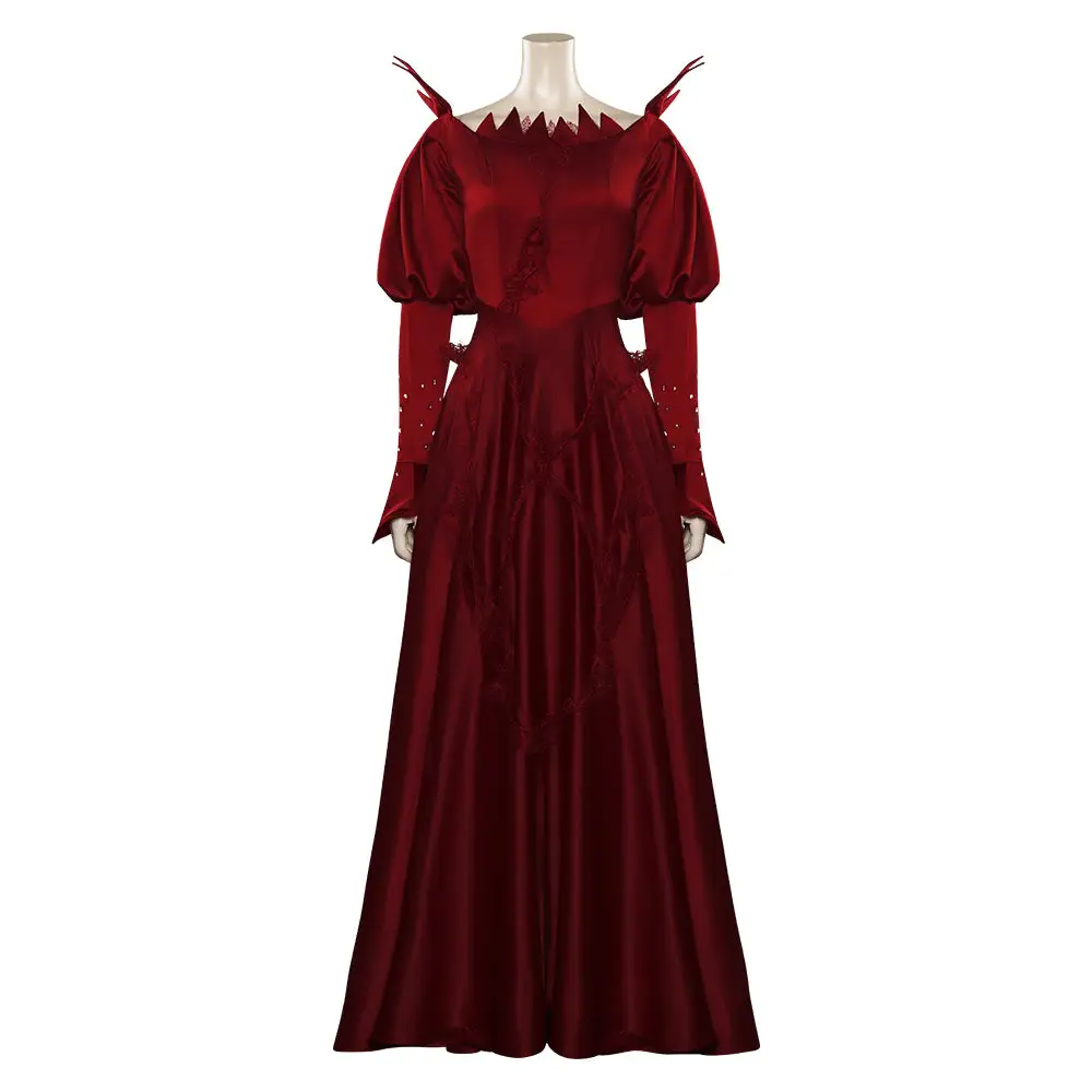 Disenchanted Cosplay Gisellen Red Party Dress Halloween Karneval Kleid 2 Disenchanted Cosplay Gisellen Red Party Dress Halloween Karneval Kleid – Bild 2