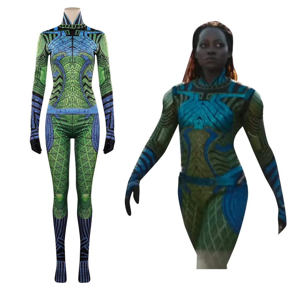 Black Panther: Wakanda Forever Cosplay Nakia Kostüm Halloween Karneval Jumpsuit 1 Black Panther: Wakanda Forever Cosplay Nakia Kostüm Halloween Karneval Jumpsuit