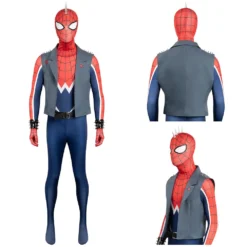 Spider-Man: Across The Spider-Verse Spider Punk Overall Kostüm Cosplay Halloween Karneval Jumpsuit -DEKORATIONSGESCHÄFT 09ee73ea1d19fab91d2055ac1967364b