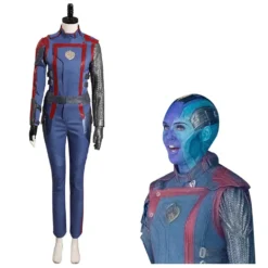 Guardians Of The Galaxy Vol.3 Nebula Cosplay Kostüm Halloween Karneval Outfits