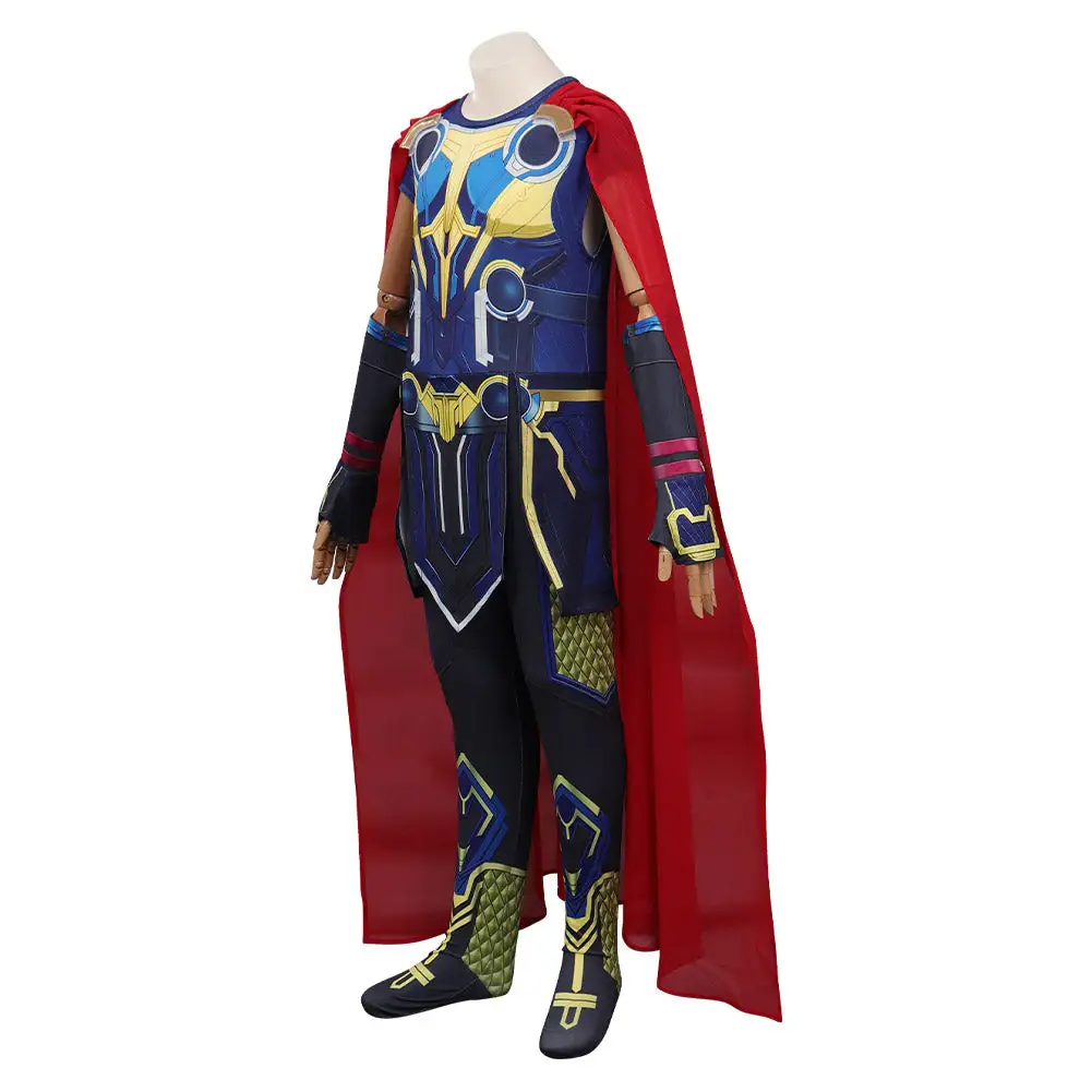 Kinder Thor: Love And Thunder (2022) Cosplay Thor Kostüm Outfits Halloween Karneval Jumpsuit 3 Kinder Thor: Love And Thunder (2022) Cosplay Thor Kostüm Outfits Halloween Karneval Jumpsuit – Bild 3