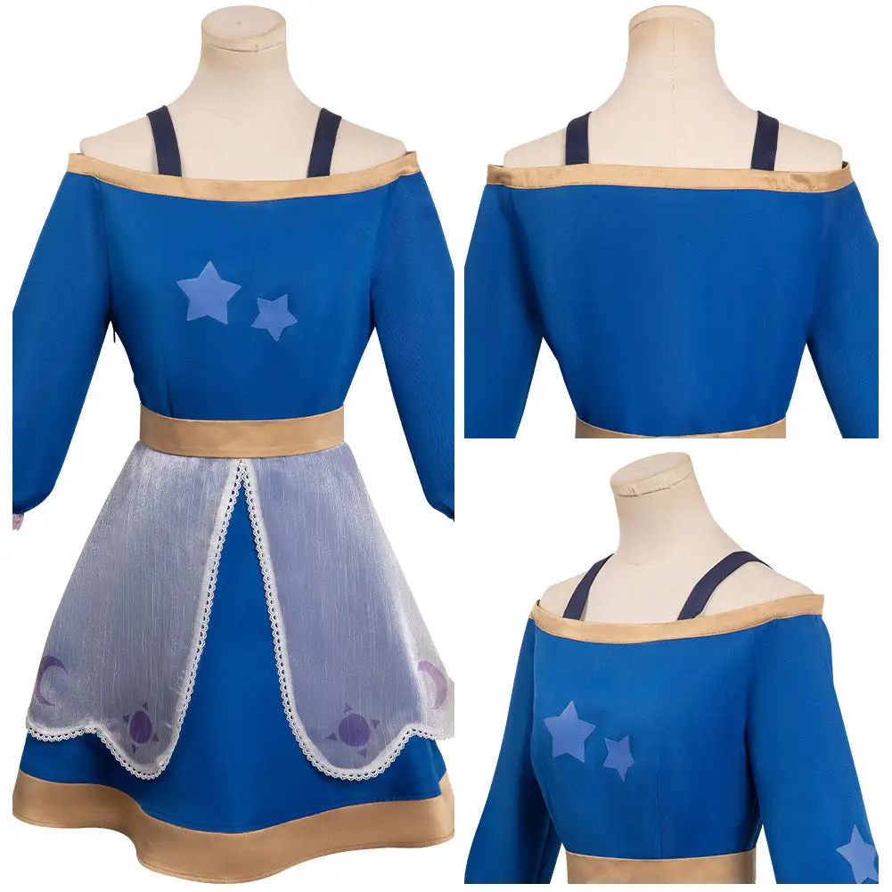 The Owl House Amity Blau Kleid Cosplay Halloween Karneval Outfits 10 The Owl House Amity Blau Kleid Cosplay Halloween Karneval Outfits – Bild 10