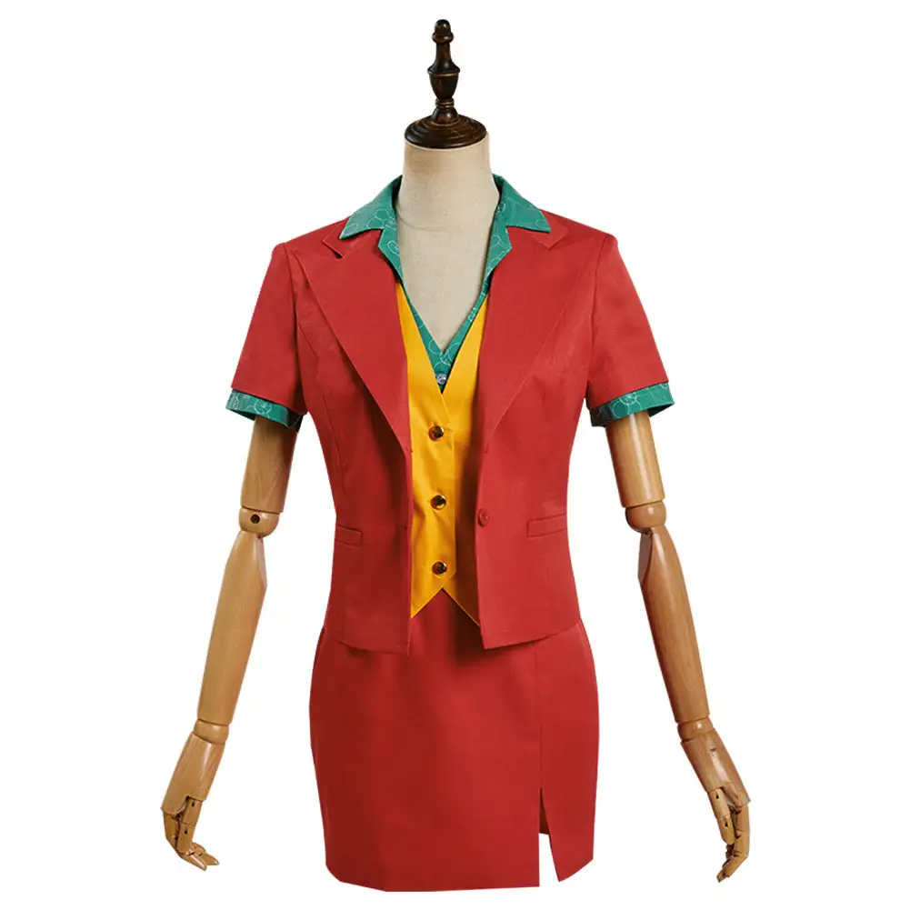 Joker 2019 Arthur Fleck Webliche Joker Halloween Karneval Kostüm Cossky® 2 Joker 2019 Arthur Fleck Webliche Joker Halloween Karneval Kostüm Cossky® – Bild 2