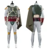 Kopfgeldjäger Boba Fett The Book Of Boba Fett Uniform Star Wars Cosplay Halloween Karnval Kostüm