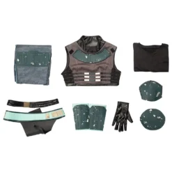 Carasynthia The Mandalorian Cara Dune Cosplay Halloween Karneval Kostüm -DEKORATIONSGESCHÄFT 11007707 8