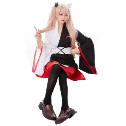 Monokuma Aus Danganronpa Cosplay Kostüm Monokuma Kimono Kleid Halloween Karneval Kostüm -DEKORATIONSGESCHÄFT 11007717 5
