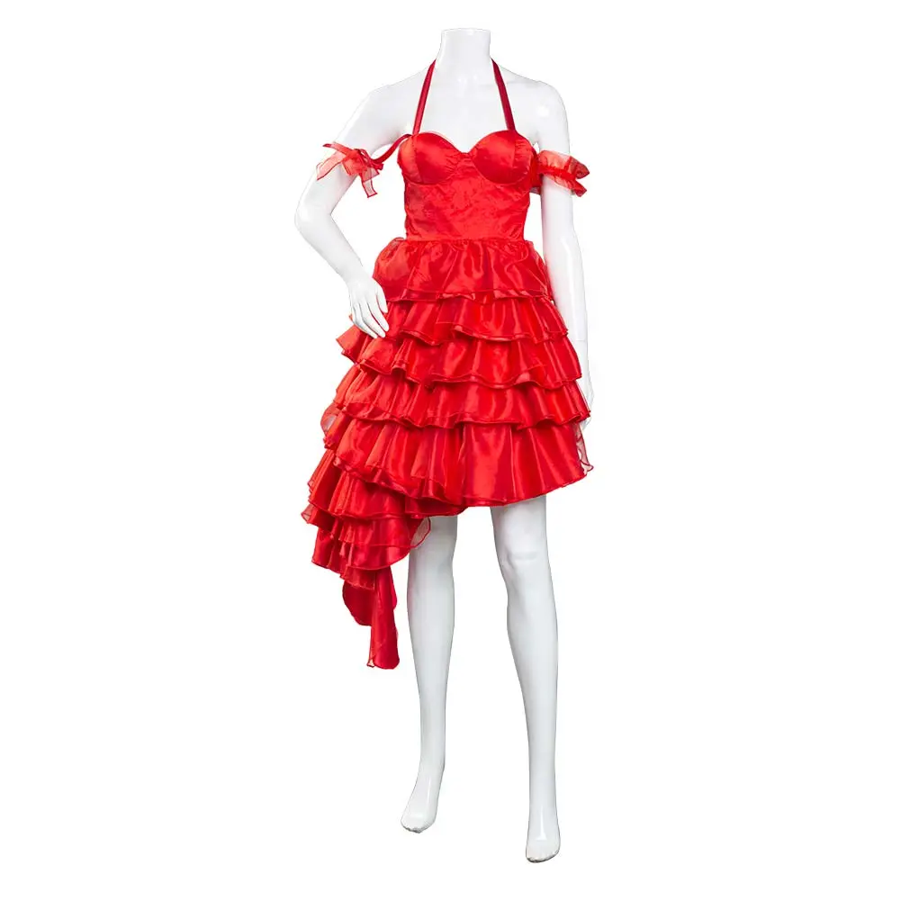 The Suicide Squad Harley Quinn Cosplay Kostüm Rot Kleid Halloween Karneval Kostüm 9 The Suicide Squad Harley Quinn Cosplay Kostüm Rot Kleid Halloween Karneval Kostüm – Bild 9