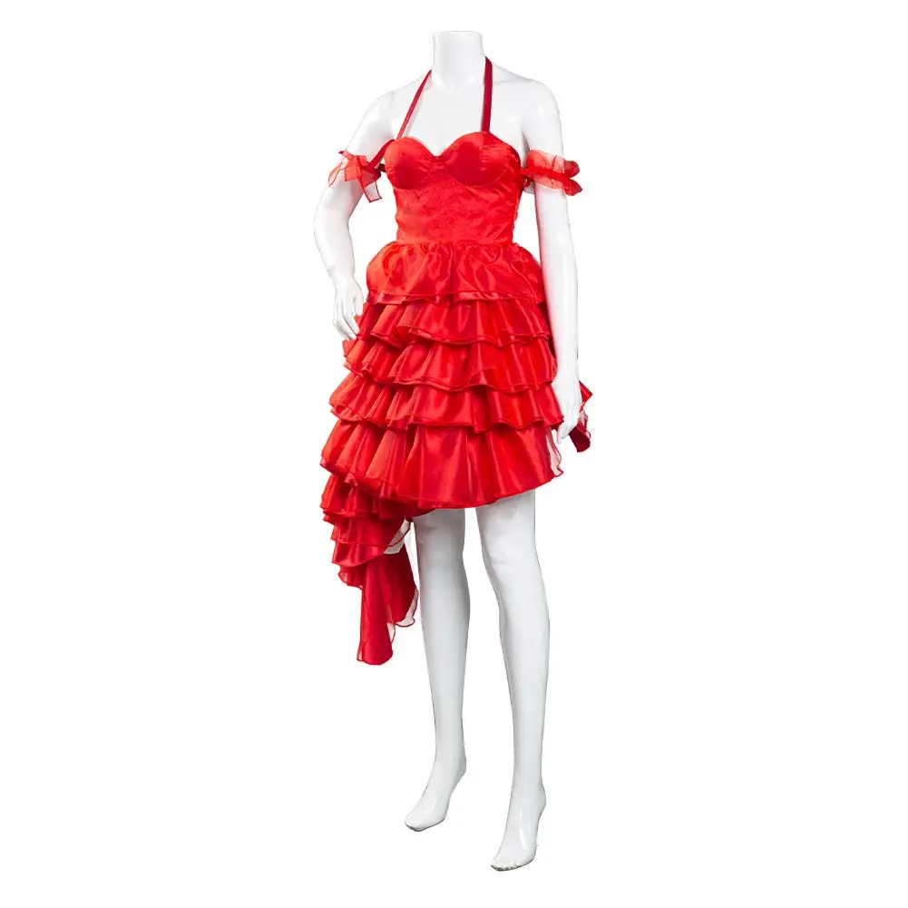 The Suicide Squad Harley Quinn Cosplay Kostüm Rot Kleid Halloween Karneval Kostüm 10 The Suicide Squad Harley Quinn Cosplay Kostüm Rot Kleid Halloween Karneval Kostüm – Bild 10