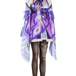 Keqing Kostüm Genshin Impact Keqing Cosplay Damen Halloween Karneval Kostüm -DEKORATIONSGESCHÄFT 11008401 4
