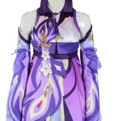Keqing Kostüm Genshin Impact Keqing Cosplay Damen Halloween Karneval Kostüm -DEKORATIONSGESCHÄFT 11008401 5