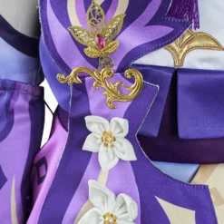 Keqing Kostüm Genshin Impact Keqing Cosplay Damen Halloween Karneval Kostüm -DEKORATIONSGESCHÄFT 11008401 8