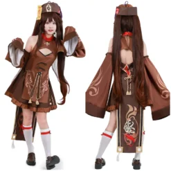Genshin Impact Hu Tao ORIGINELL Halloween Zombie Kostüm Cossky®