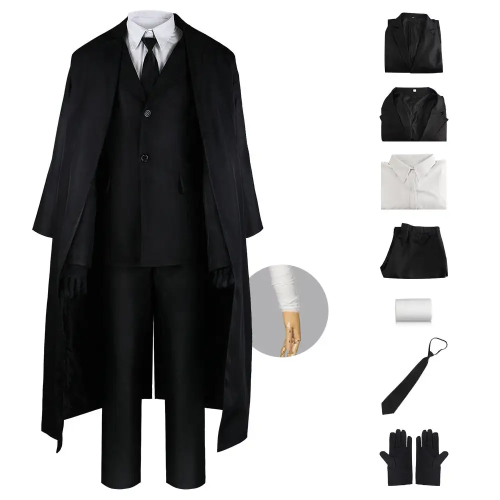 Bungo Stray Dogs Cosplay Dazai Osamu Outfits Halloween Karneval Kostüm 7 Bungo Stray Dogs Cosplay Dazai Osamu Outfits Halloween Karneval Kostüm – Bild 7