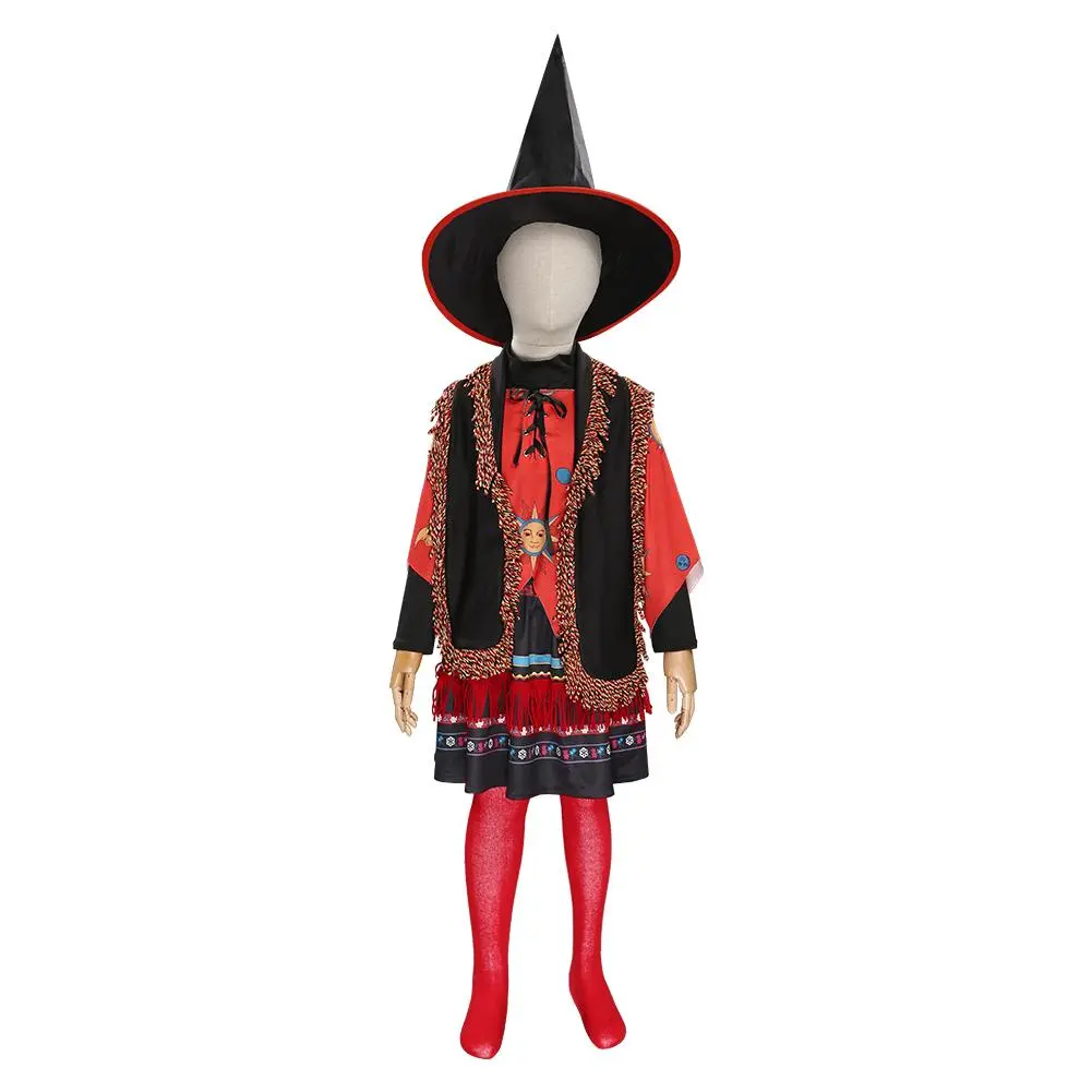 Hocus Pocus Dani Dennison Kinder Mädchen Kostüm Halloween Karneval Kostüm Set 2 Hocus Pocus Dani Dennison Kinder Mädchen Kostüm Halloween Karneval Kostüm Set – Bild 2