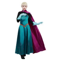 Die Eisköniging Frozen Elsa Königin Elsa Cosplay Kostüm Kleid Halloween Karneval Kostüm