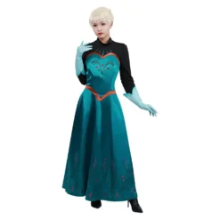 Die Eisköniging Frozen Elsa Königin Elsa Cosplay Kostüm Kleid Halloween Karneval Kostüm -DEKORATIONSGESCHÄFT 12002285 7