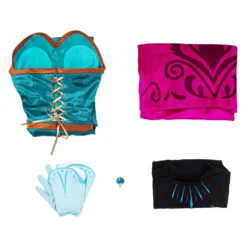 Die Eisköniging Frozen Elsa Königin Elsa Cosplay Kostüm Kleid Halloween Karneval Kostüm -DEKORATIONSGESCHÄFT 12002285 9