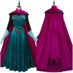 Die Eisköniging Frozen Elsa Königin Elsa Cosplay Kostüm Kleid Halloween Karneval Kostüm -DEKORATIONSGESCHÄFT 12002285 coserlife