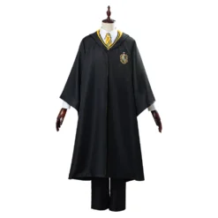 Harry Potter Schuluniform Cosplay Kostüm Haus Hufflepuff Robe Halloween Karneval Kostüm -DEKORATIONSGESCHÄFT 12002355 5
