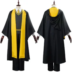 Harry Potter Schuluniform Cosplay Kostüm Haus Hufflepuff Robe Halloween Karneval Kostüm