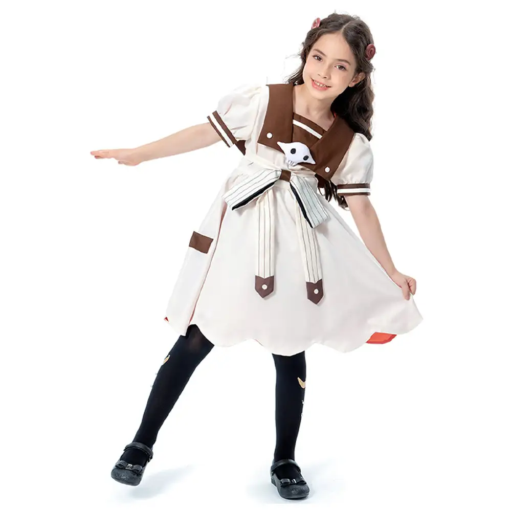 Kinder Mädchen Jibaku Shoulen Toilet Bound Hanako-kun Nene Yashiro/Aoi Akane Cosplay Kostüm Halloween Karneval Kostüm 2 Kinder Mädchen Jibaku Shoulen Toilet Bound Hanako-kun Nene Yashiro/Aoi Akane Cosplay Kostüm Halloween Karneval Kostüm – Bild 2