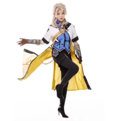 Genshin Impact Albedo Cosplay Halloween Karneval Kostüm -DEKORATIONSGESCHÄFT 12002581 6