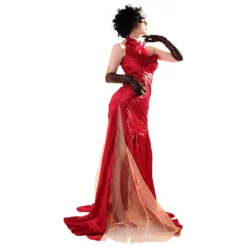 Cruella Cruella De Vil Rot Cosplay Kostüme Outfits Halloween Karneval Kleid 16 Cruella Cruella De Vil Rot Cosplay Kostüme Outfits Halloween Karneval Kleid -DEKORATIONSGESCHÄFT 12002705 4