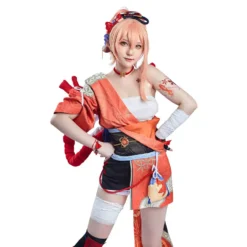 Genshin Impact Yoimiya Halloween Karneval Outfits -DEKORATIONSGESCHÄFT 12002789 5