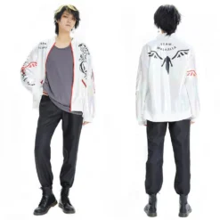 Hanemiya Kazutora Tokyo Revengers Cosplay Kostüme Outfits Halloween Karneval Jacke Cossky®