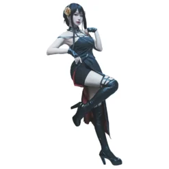 SPY×FAMILY Yor Forger Cosplay Kostüm Outfits Halloween Karneval Kleid -DEKORATIONSGESCHÄFT 12002954 3