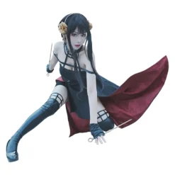 SPY×FAMILY Yor Forger Cosplay Kostüm Outfits Halloween Karneval Kleid -DEKORATIONSGESCHÄFT 12002954 4