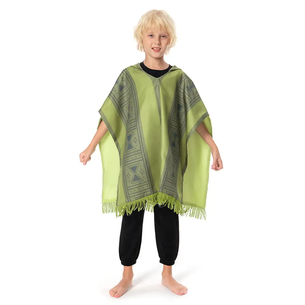 Kinder Encanto Bruno Cosplay Kostüm Outfit Halloween Karneval Umhang 4 Kinder Encanto Bruno Cosplay Kostüm Outfit Halloween Karneval Umhang – Bild 4