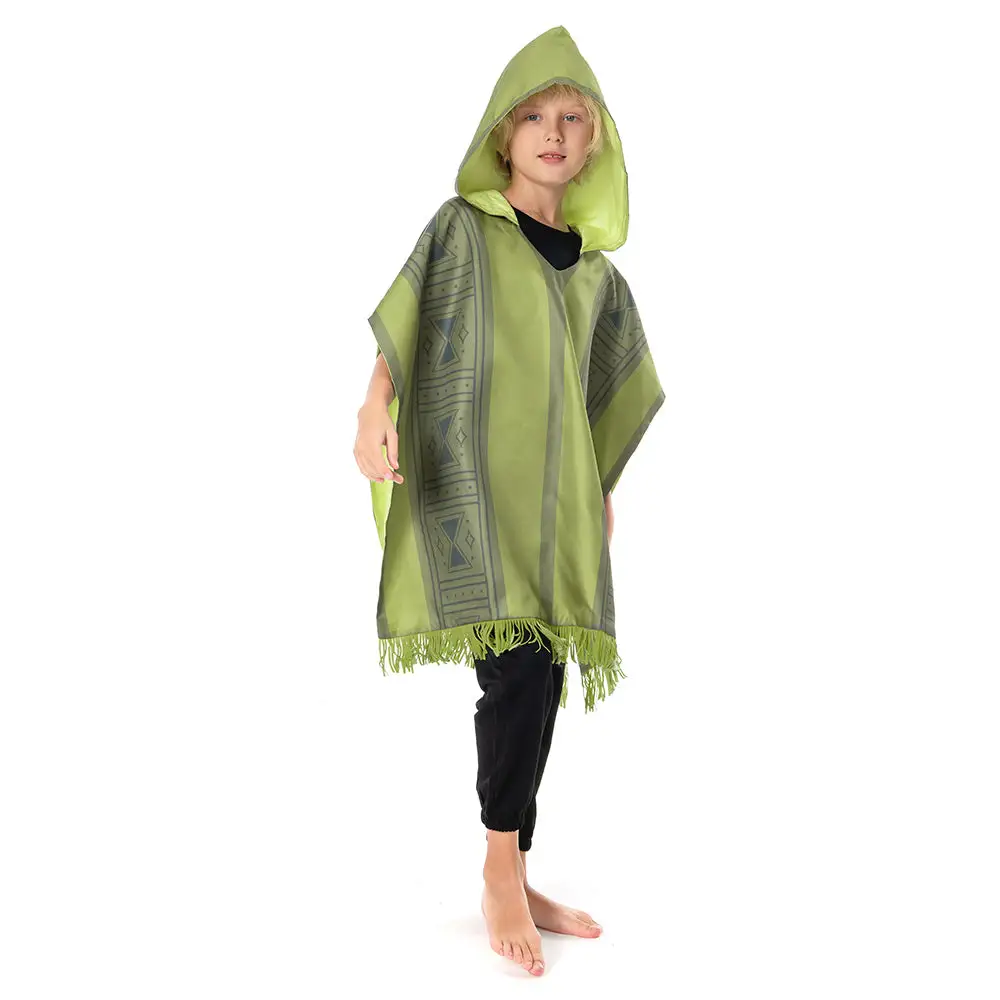 Kinder Encanto Bruno Cosplay Kostüm Outfit Halloween Karneval Umhang 2 Kinder Encanto Bruno Cosplay Kostüm Outfit Halloween Karneval Umhang – Bild 2