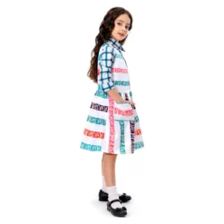 Kinder Stranger Things 4 11 Cosplay Kostüm Outfits Halloween Karneval Kleid -DEKORATIONSGESCHÄFT 12003089 8