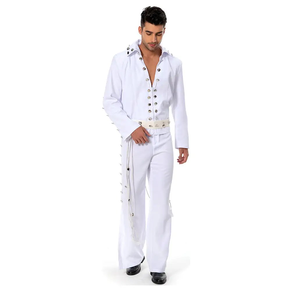Elvis 2022 Elvis Aron Presley Cosplay Kostüm Outfits Halloween Karneval Anzug 1 Elvis 2022 Elvis Aron Presley Cosplay Kostüm Outfits Halloween Karneval Anzug