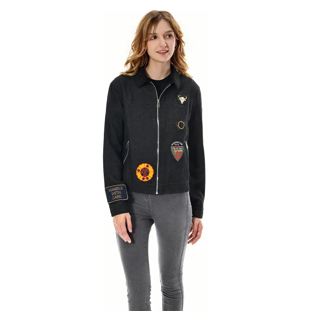 Stranger Things 4 Robin Cosplay Kostüm Denim Outfits Halloween Karneval Mantel 6 Stranger Things 4 Robin Cosplay Kostüm Denim Outfits Halloween Karneval Mantel – Bild 6