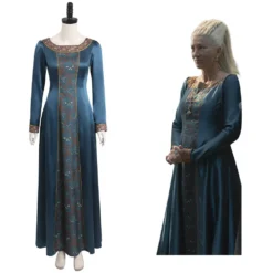 House Of The Dragon Rhaenys Targaryen Cosplay Kostüm Outfits Halloween Karneval Kleid